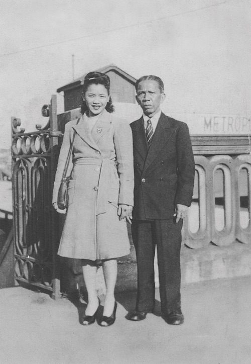 Theresa and Telesforo Ybasco in Broome, Western Australia, 1930s. Reproduced courtesy Cecilia Manalang-Spurrier