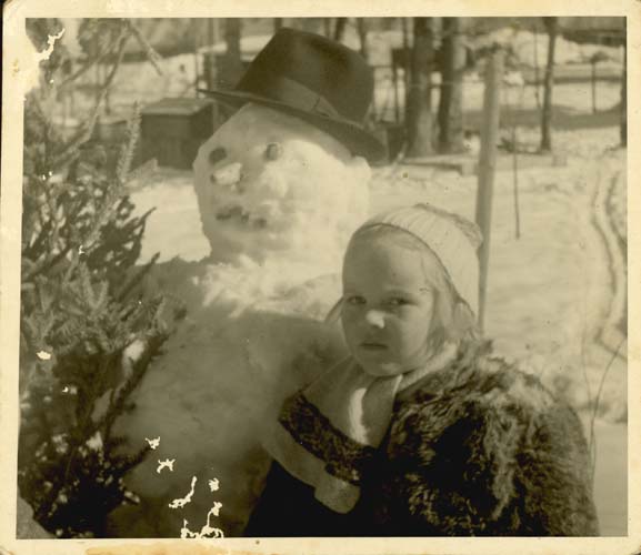 Maie Talmet in the Displaced Persons camp, Bavaria, Germany, 1947–48. Reproduced courtesy Maie Barrow. 