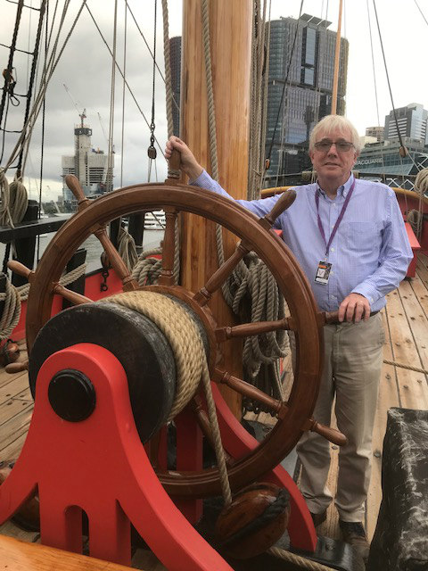 Michael Sutton on HMB Endeavour