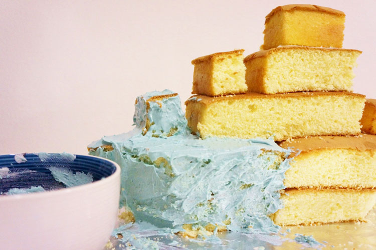 How to make a buttercream battleship cake