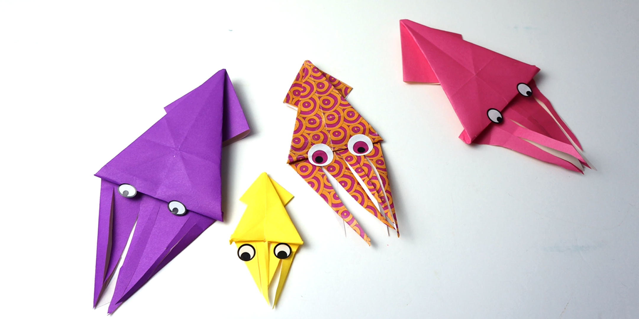 How to make Kirigami Squid