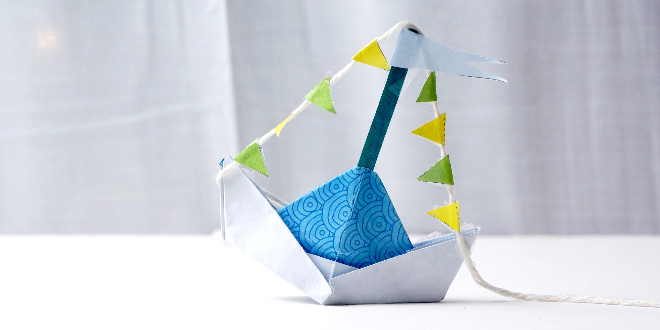 Origami Paper Boat