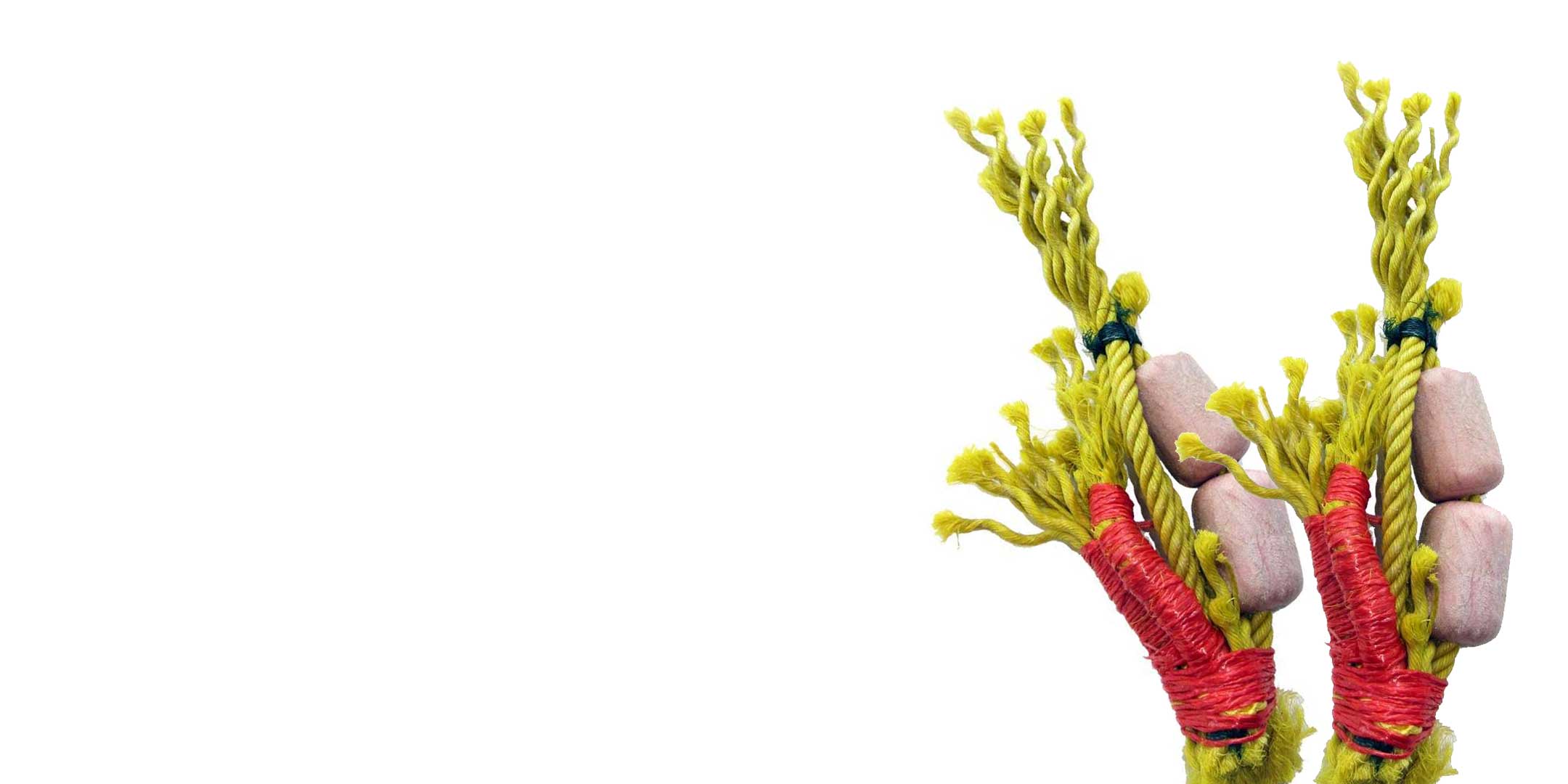 How to make rope-wrapped corals