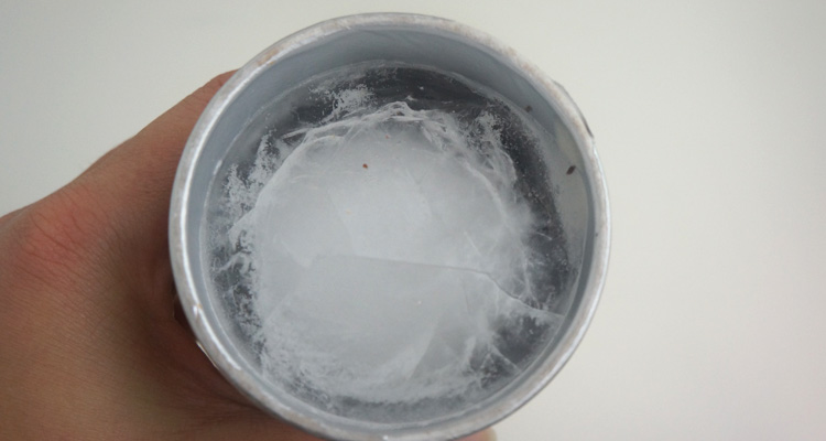 Polar Science Experiment: how to make edible ice cores