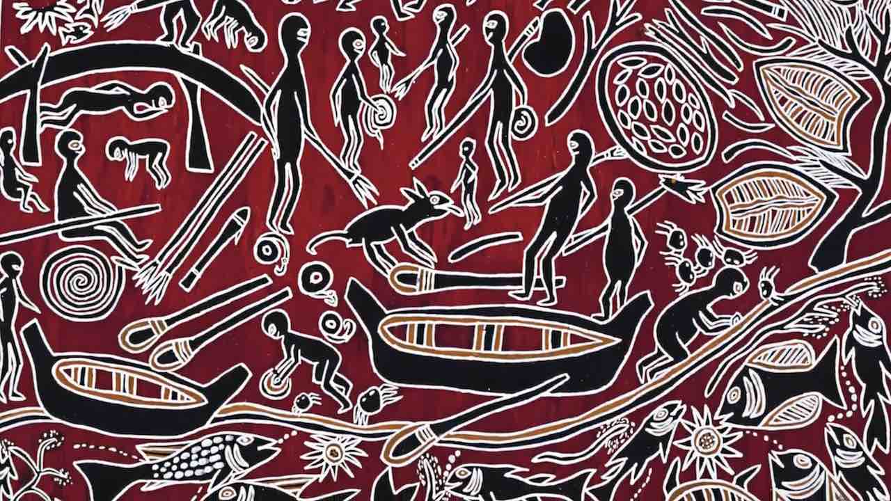 Yirrkala paintings of the Saltwater collection