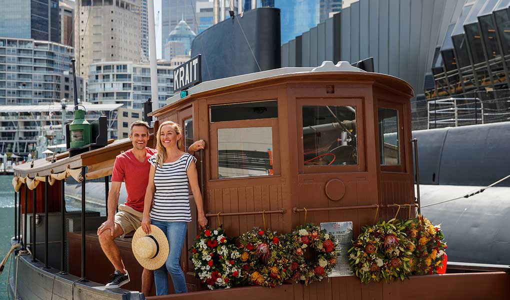 On board MV Krait, Australian National Maritime Museum