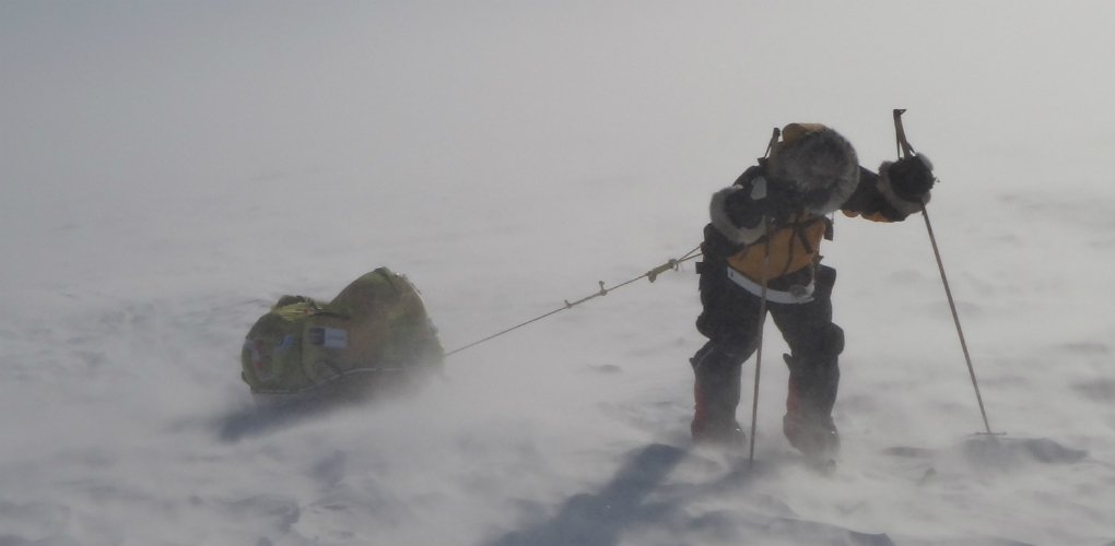 Justin 'Jonesy' Jones - North Pole. Image: Justin Jones.